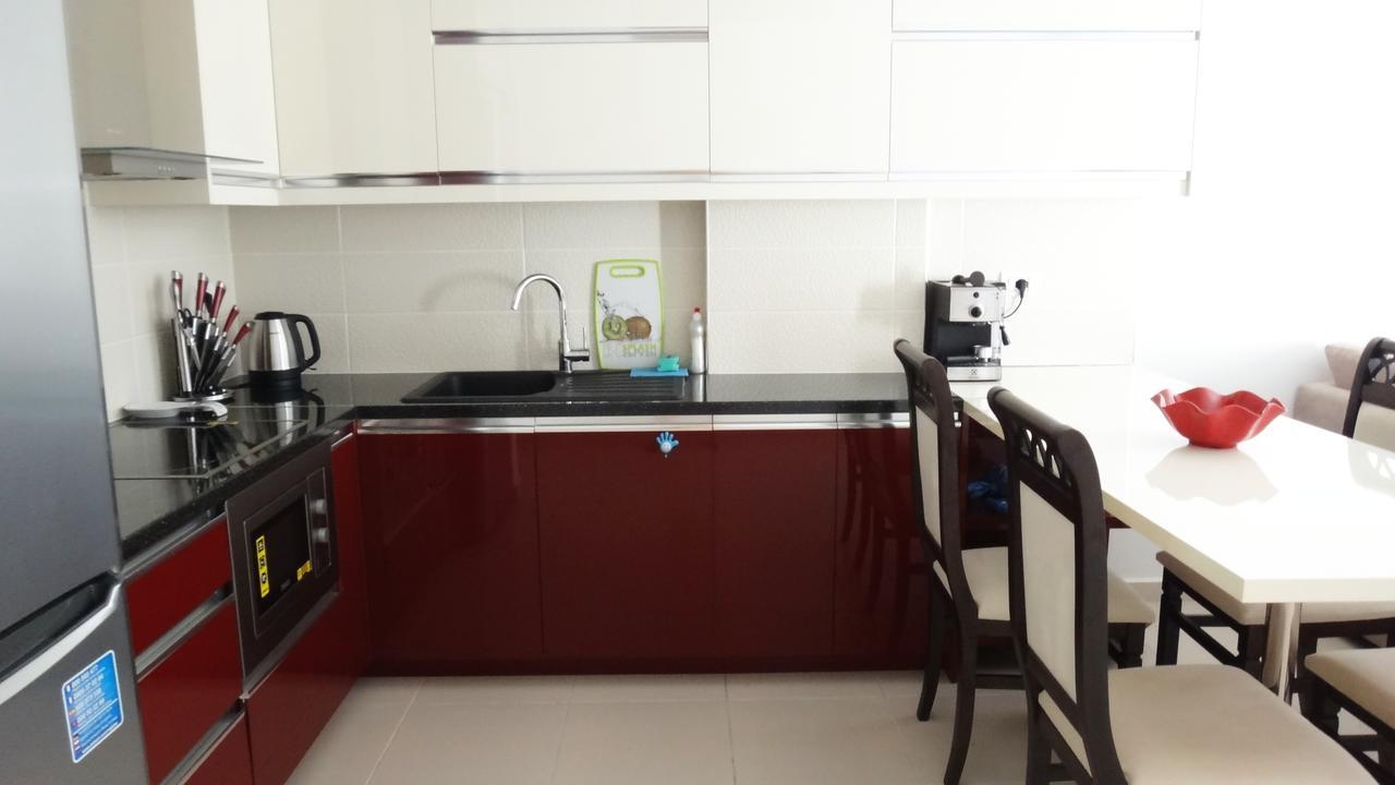 Apartments In White Residence Sarande Bagian luar foto